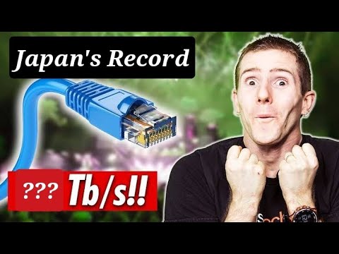 Japan shatters world record for data transmission speed