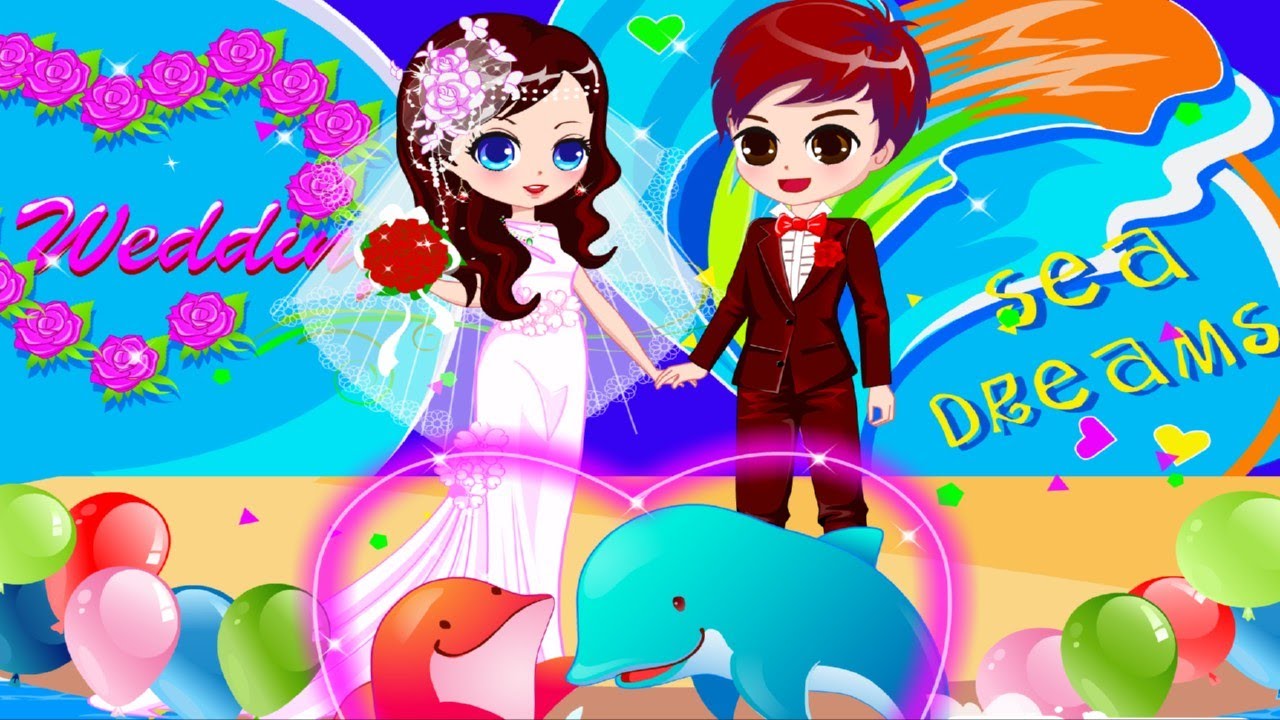 Didi Games:Romantic Dolphin Bay Wedding Dress Up Games For Little Girl ...