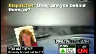 Hilarious 911 Call - Drunk Driver Calls 911 On Herself