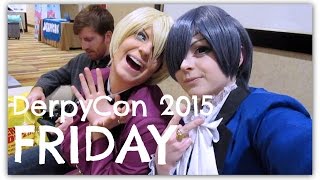 Vlog - DerpyCon 2015: Friday (feat. Cielois, karaoke, and a big meme in a smol package)