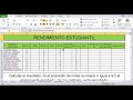 Cómo hacer una tabla en excel. Escribir y aplicar formato a las celdas