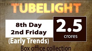 Tubelight 8th Day 2nd Friday Box Office Early Trends | Salman Khan