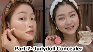 ✨Part 7-Judydoll Concealer Palette 3colors ✨ផាត់មុខឲ្យឃើញខ្ពស់ ក្មេងជាងមុខ