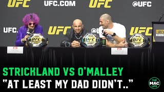 Sean Strickland vs. Sean O'Malley: "At least my dad didn't f*** me!"
