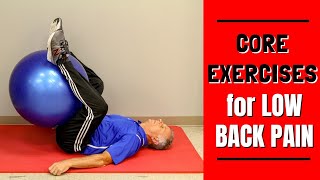 BEST Abdominal Core Exercises to Do with Low Back Pain