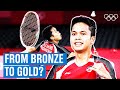 🇮🇩 Anthony Ginting aims for GOLD at Paris 2024! 🚀 🏸