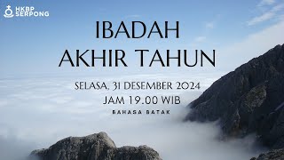 Ibadah Akhir Tahun, Selasa 31 Desember 2024 | Jam 19.00 WIB (Live Streaming)