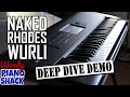 KORG NAUTILUS KRONOS Bare Naked ELECTRIC PIANOS Demo