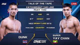 Super Yay Chan🇲🇲 Vs Dunk🇹🇭 /စူပါရေချမ်းပထမအချီမှာပဲအလဲထိုးအနိုင်ရရှိ