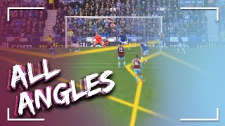 CLARETS PASS THROUGH EVERTON | ALL ANGLES | Everton v Burnley