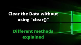 How to clear the data from a field without using Clear method in Selenium WebDriver