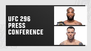 UFC 296: Pre-Fight Press Conference