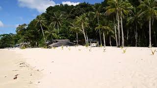 El Nido Beach Paradise: Stunning Blue Waters, Swaying Palms \u0026 Pristine White Sands