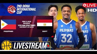 Gilas Pilipinas vs. Egypt | Doha International Cup 2025