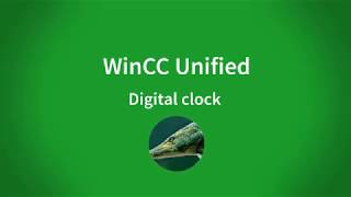 WinCC Unified V16: Digital clock with JavaScript