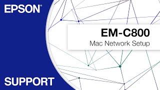 WorkForce Pro EM-C800 | Mac Network Setup