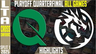 FLY vs LEV Highlights ALL GAMES | LTA Cross Conference Quarterfinal | FlyQuest vs Leviatán Esports