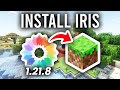 How To Install Iris Shaders In Minecraft 1.21.8 - Step By Step