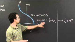 Arccos | MIT 18.01SC Single Variable Calculus, Fall 2010