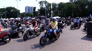 Motoserce w Dąbrowie Górniczej czyli parada promocji krwiodawstwa 19.08.2023