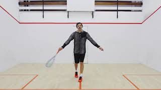 Squash tips: 2 wall working boast tactics with Jethro Binns