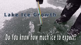 Lake Ice Growth