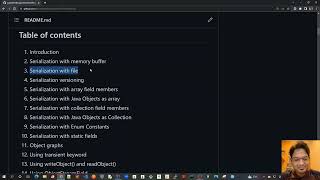 11 - Java Serialization with memory buffer - Code Demo 3