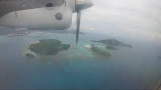 Seychelles Flight from Mahe to Praslin Island