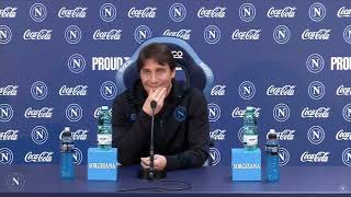 ANTONIO CONTE in CONFERENZA STAMPA prima di #ROMANAPOLI | Sentite cosa dice sul CALCIOMERCATO!