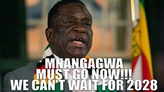 CHABVONDOKA: Mnangagwa Must Go Now!!! We Can't Wait For 2028