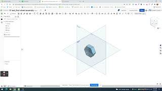 FOE1 Onshape wheel assembly pin