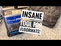 This could be the best tool for cleaning rubber floor mats