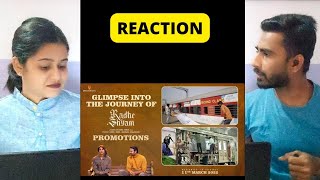 Couple Reaction on Glimpse into the journey of Radhe Shyam Promotions | Prabhas | Pooja Hegde |Radha