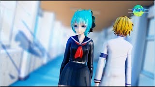 【MMD】Club=Majesty/ クラブ＝マジェスティ【Miku x Len】