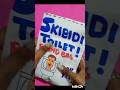 Skibidi toilet blind bag! #shorts #youtubeshorts #blindbag #squishy #asmrunboxing #papercraft #asmr