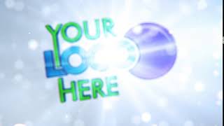 2277 v1 - Bright Clean particle Logo Reveal corporate intro animation any bg color