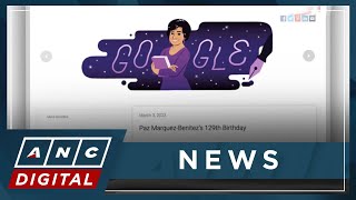 Google honors legendary Filipino writer Paz Marquez-Benitez | ANC