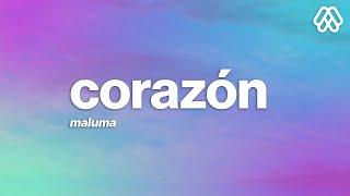 Maluma ft. Nego do Borel - Corazón (Letra/Lyrics)