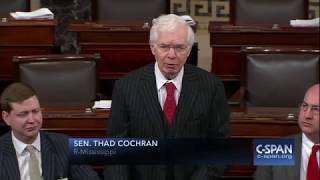 Sen. Thad Cochran FULL Farewell Address (C-SPAN)