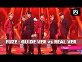 (ENG) WEi - FUZE Prod. 장대현 : Guide Ver. vs Real Ver Comparison  ( 가이드 Ver. 실제 버전 비교)