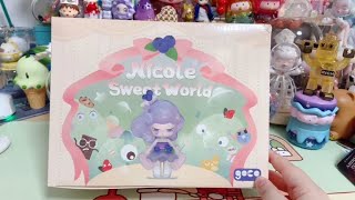 goco够酷潮玩 Nicole Sweet World甜蜜世界系列新品盲盒开箱