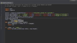 Python Tutorial - Argparse