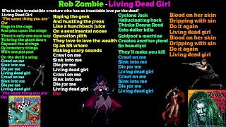 Rob Zombie - Living Dead Girl 10 Hours Extended