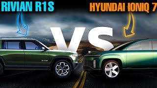 NEW Rivian R1S HARD ATTACK vs HYUNDAI IONIQ 7