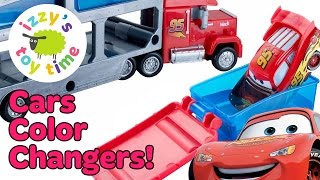 Disney Pixar Cars Toys  | Mack Dip and Dunk Trailer with Lightning McQueen! Video