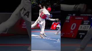 Simone Alessio’s kick®️ #taekwondo #martialarts #kick #olympics #fight #shorts #itatkd