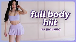 Full Body Burn HIIT Workout - Beginner Friendly No Jumping