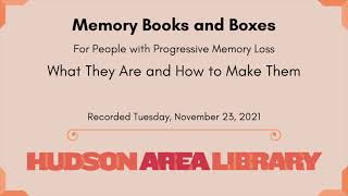 How to Make a Personal Memory Book