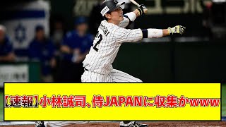 【まさかの】小林誠司、侍JAPANに収集！？【なんJ】