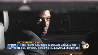 Uber driver describes passenger opening fire